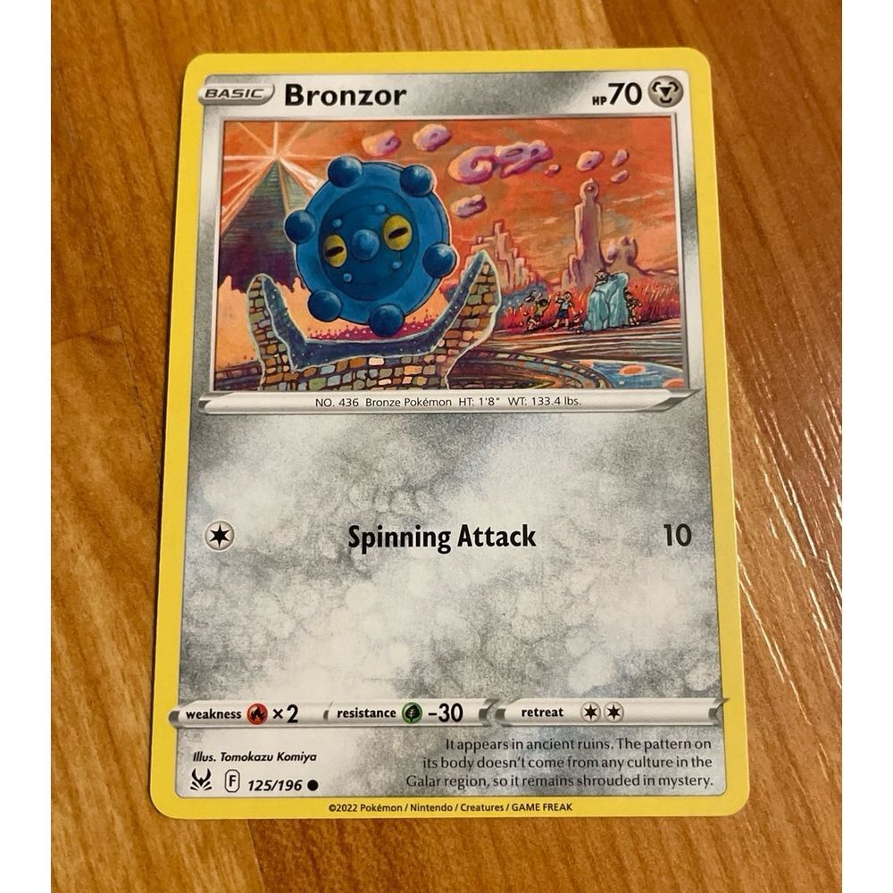 Bronzor Pokemon Card‎